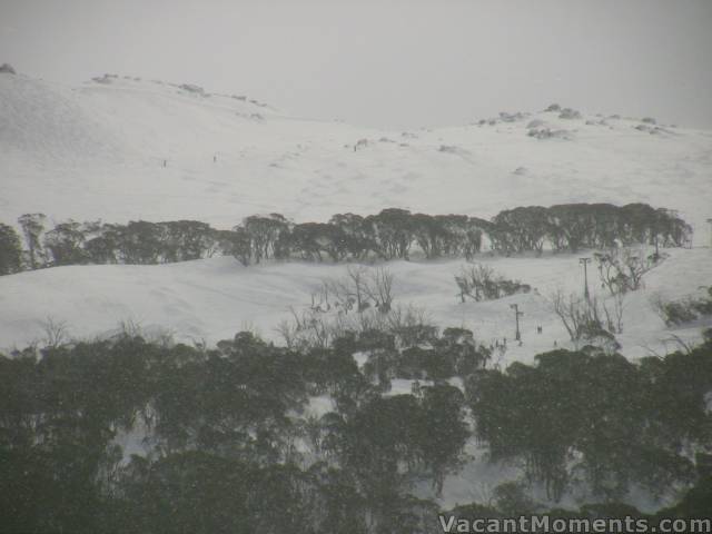 During a 15 minute break I snapped the following 2 photos<BR>Central Spur after midday