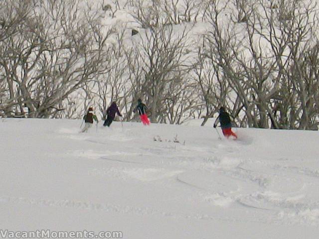 Left to right: Jenny, Edie, Marion & Chris