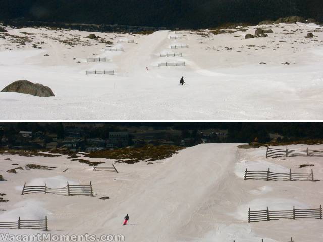 More creative grooming, this time from Karels straight down to top of Ramshead Chair<br>A most enjoyable diversion