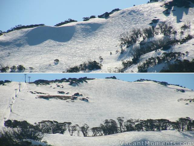 The Bluff and Exhibition this afternoon