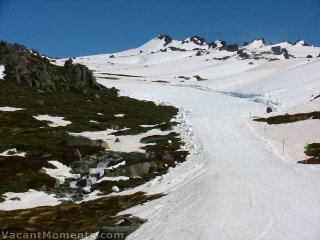 Merritts Creek broken out above Conrod - Sunday