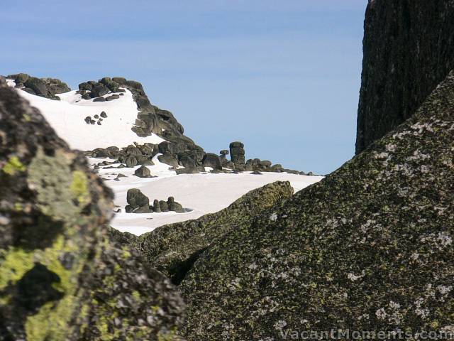 View, in the opposite direction, out to North Ramshead