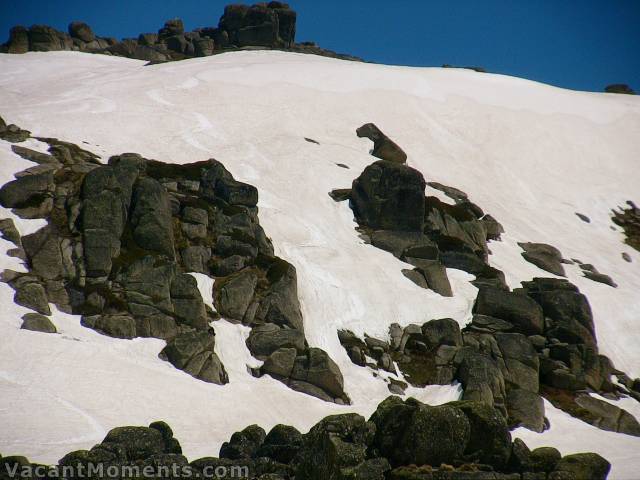 The challenge today was finding which chutes are still open ;-)