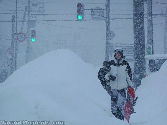 There's a heap of snow in Japan - a place I'd rather be<br />Photo by Rosco