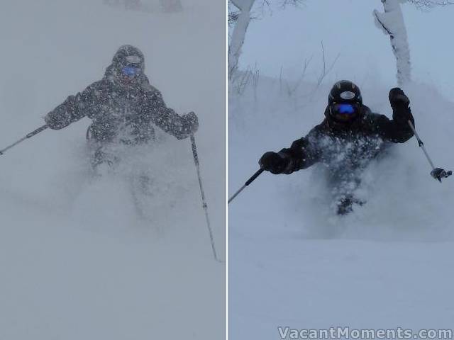 Mark in thigh deep (photo courtesy of Rosco)