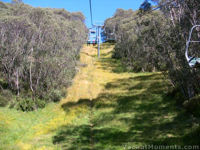 Thredbo today had clear skies, a light breeze and lovely temperatures 