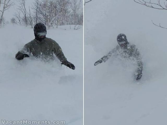 But these shots of Rob san, back on his board, make it hard to believe<BR>photos courtesy of Rosco