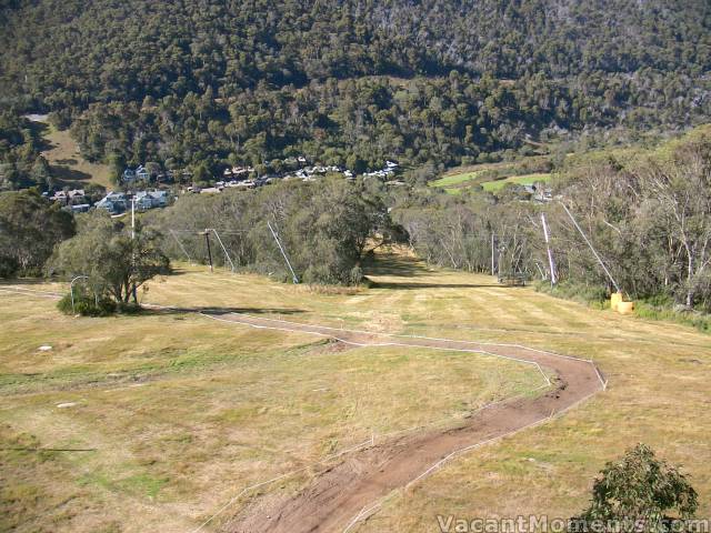 Looking over the Meadows and down Milk Run