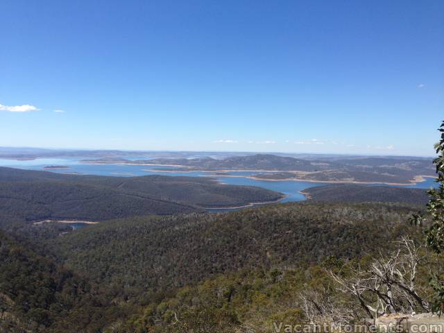 Lake Eucumbene from the 'Queen's Potty'<BR>Photo courtesy of K7 Adventures