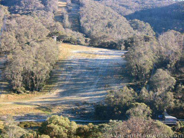 Heavy frost on Lower Sundance