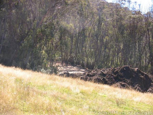 Work on the High Noon diversion meant detours on the Meritts Traverse walking trail