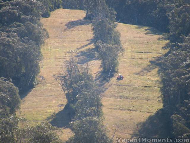 Work on snow guns is also underway