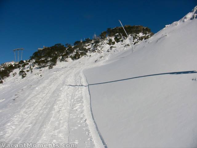 'Build it and it will come' - No need for snowmaking on Eagle Way ;-)