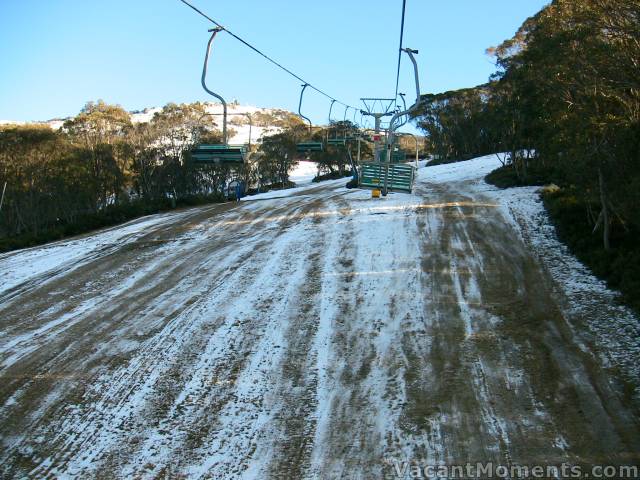 Approaching BunnyWalk station this morning