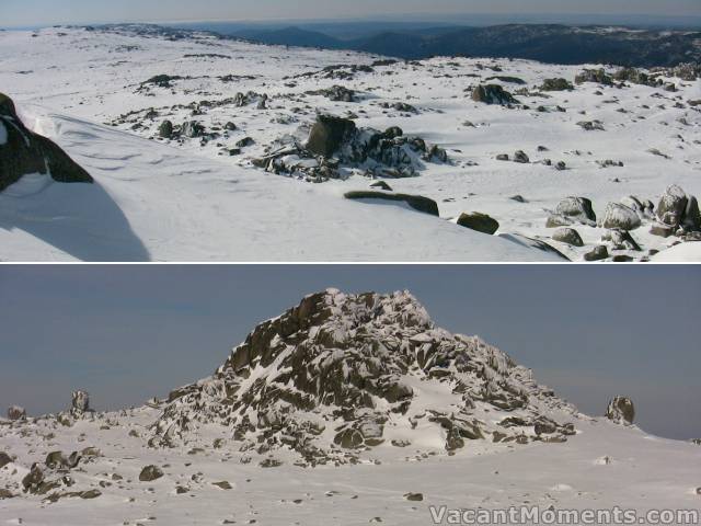 Looking towards Jindy from Pyramid<BR>and Pyramid from the Kosi side