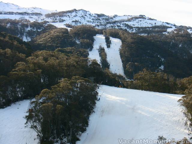 Sundance (not bad today) with High Noon in the background