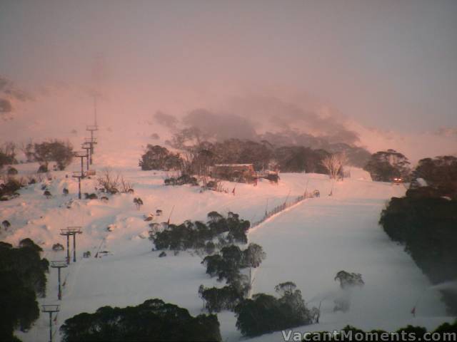 Upper Supertrail early yesterday (Wednesday) morning