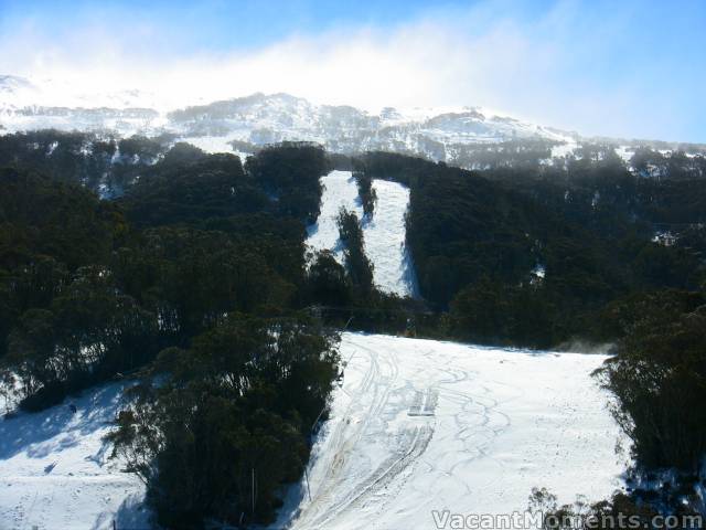 Sundance & High Noon today after the snow fall