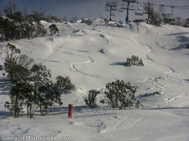 Early tracks on Kareela Face :-)