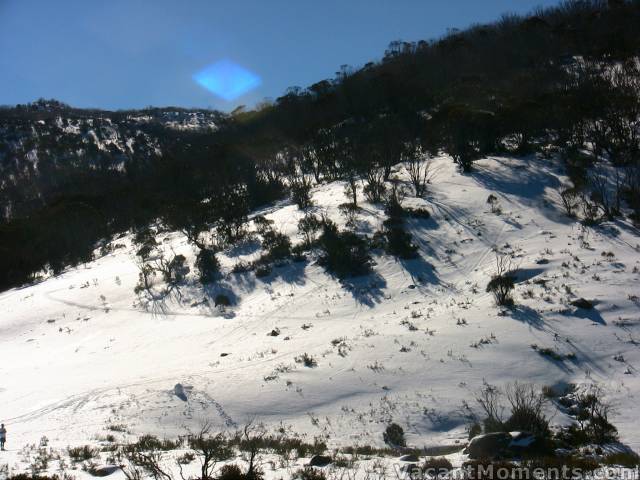 Bottom of Dead Horse Gap run - Friday afternoon