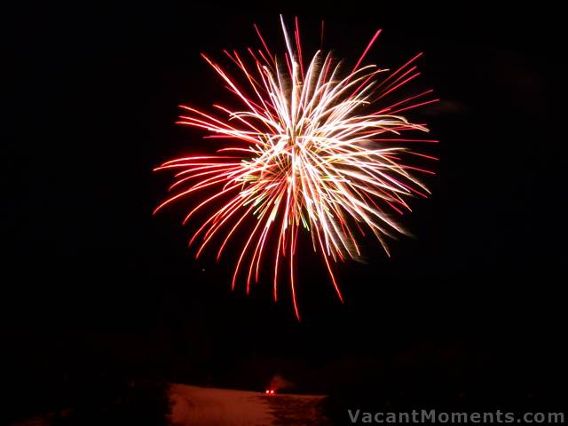 The biggest thing on Saturday (for me) was the weekly fireworks display