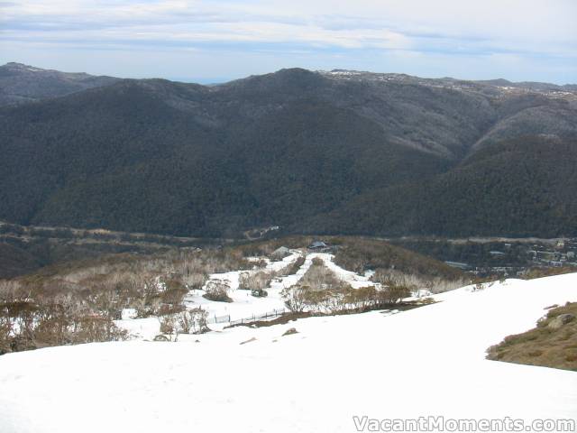 Thursday: Looking down to the Cruiser from Wiamea