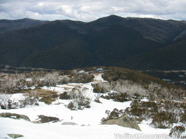 Looking down to Cruiser base at Merritts<BR>Ballroom getting quite thin