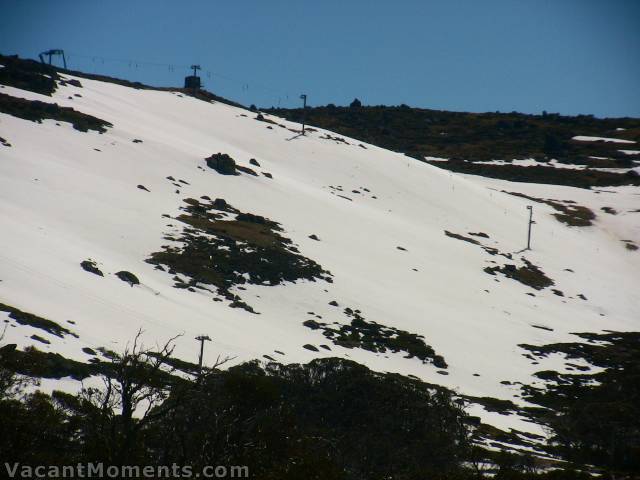 Looking across Central Spur to Sponars and Antons T-bars