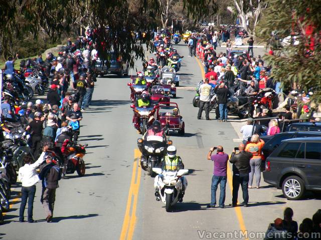 The Snowy Ride culminates with the Grand Parade