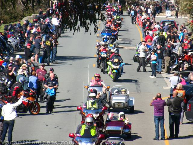 And the bikes and children kept on coming