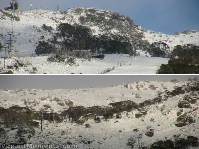 Friday: Eagles Nest and The Basin - how deep is that snow