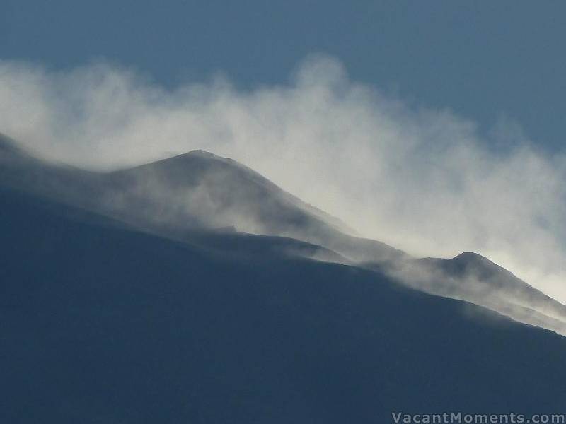 And there's been some high winds around Niseko