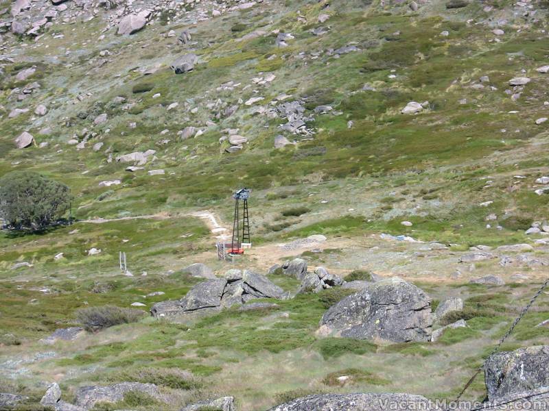 There's road being built in The Basin to Ramshead chair