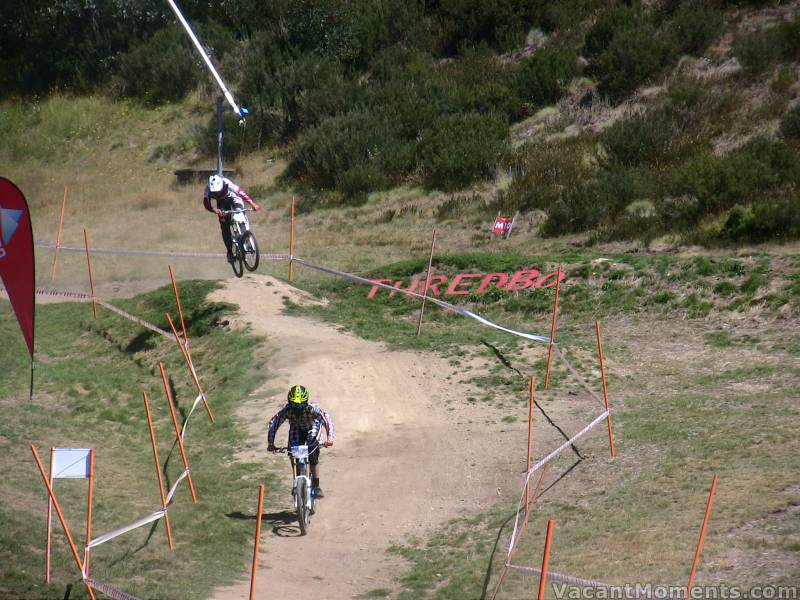 Rnd 3 of the National MTB downhill titles in Thredbo 2014