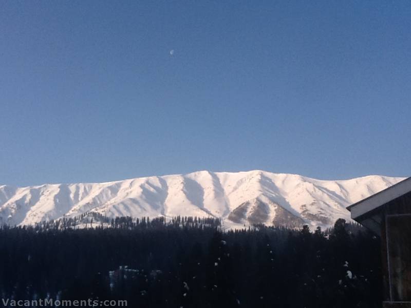 The main ridge ... from the hotel ... hikes L and R and a minimum 1600+ metres of vert