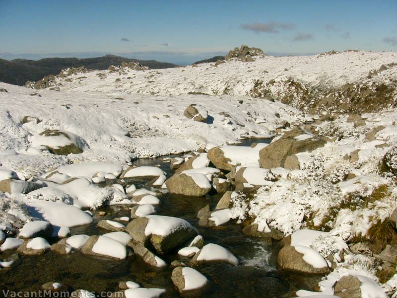 Merritts Creek from the bridge