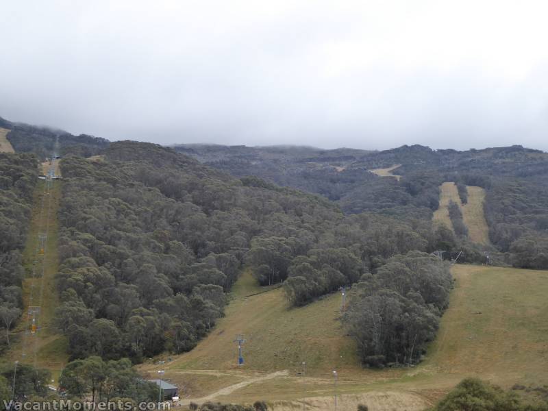 A tad too green for my liking<BR>It has been too warm and humid for snow making to begin