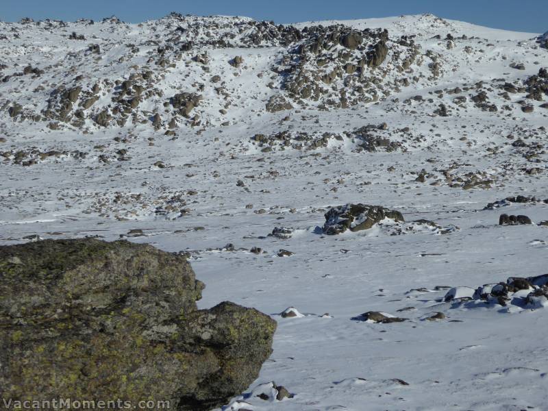 Looking across to the North Face of Signature Hill