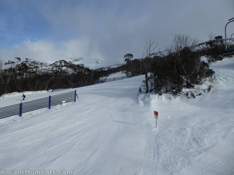 Riding Cruiser - terrain park was open