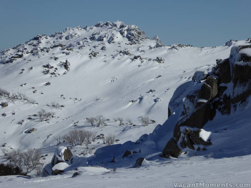 Above Bogong on Wednesday