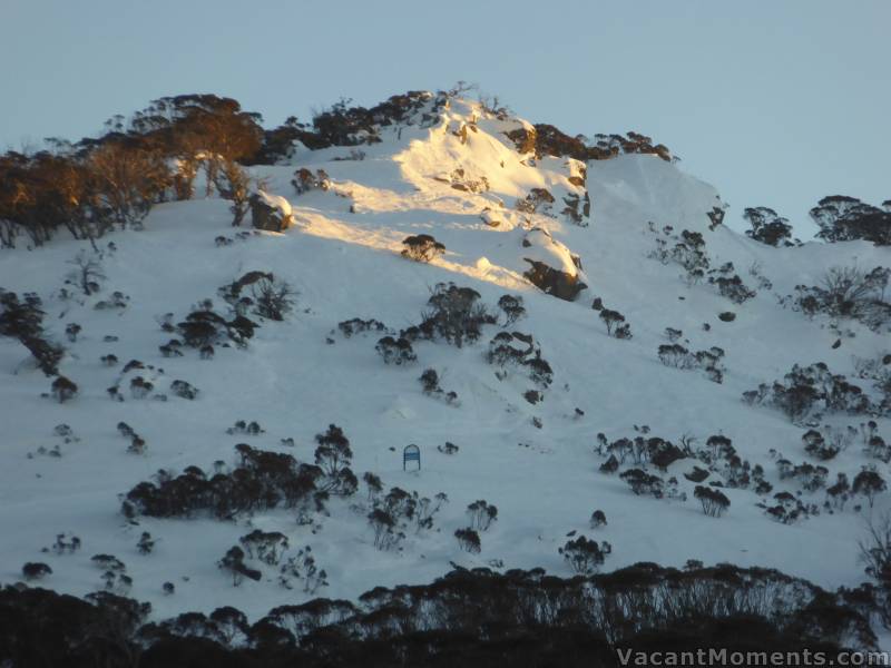 First rays on Michael's Mistake yesterday