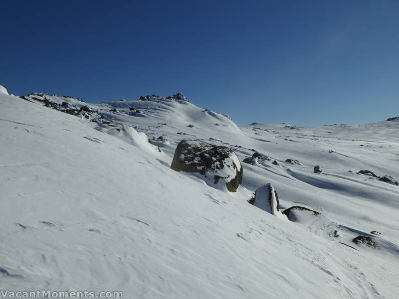 View of Signature Hill yesterday