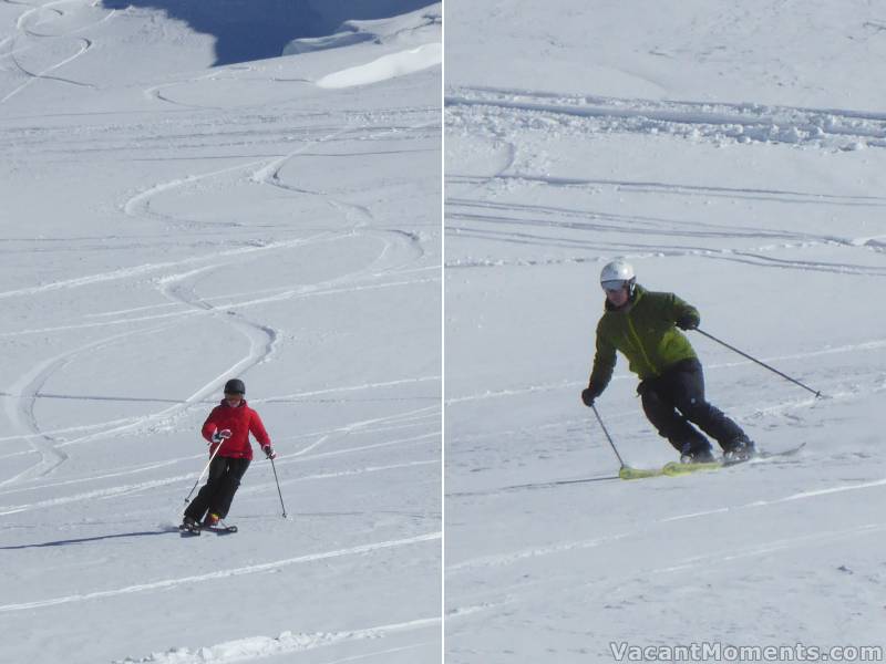 Imogen and Greg yesterday (all the way from Tassie)