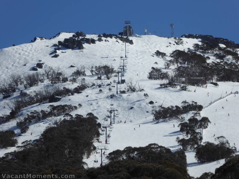 Sunshine, great groomers and frozen bump runs - what more could you ask for ?