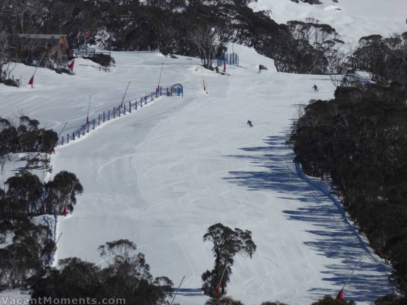 Early turns on the Supetrail