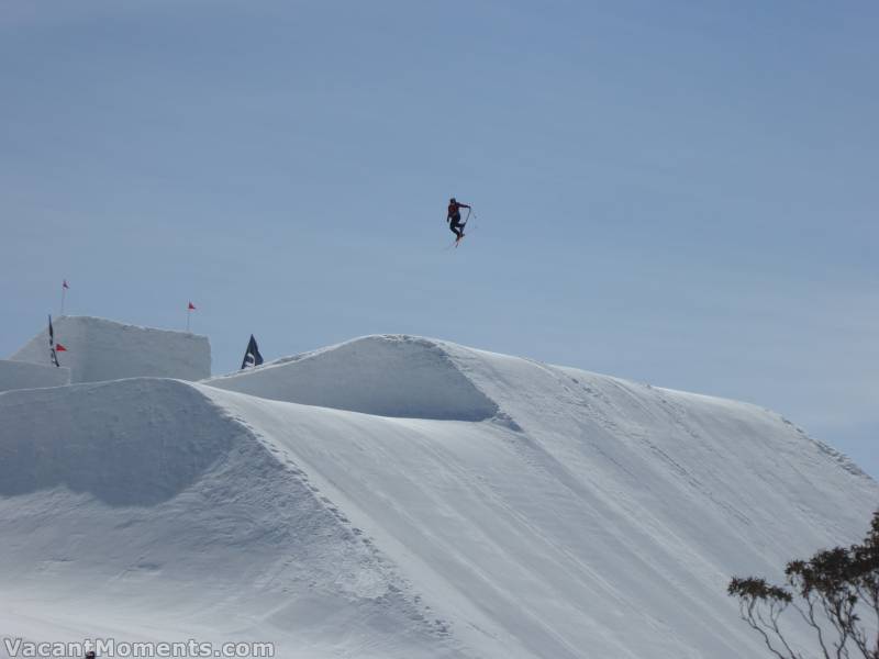 But there was still some action on Saturday - looks kind of lonely up there ;-)