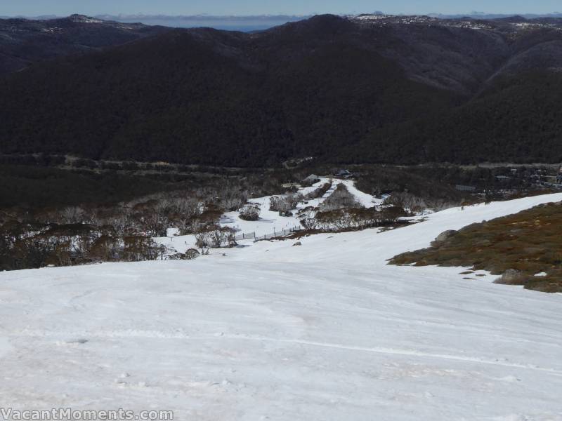 View from top of Wiamea to Cruiser base