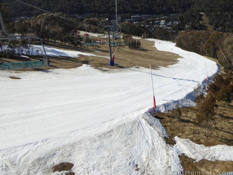 Looking at the Supertrail towards Meadows yesterday, from another angle