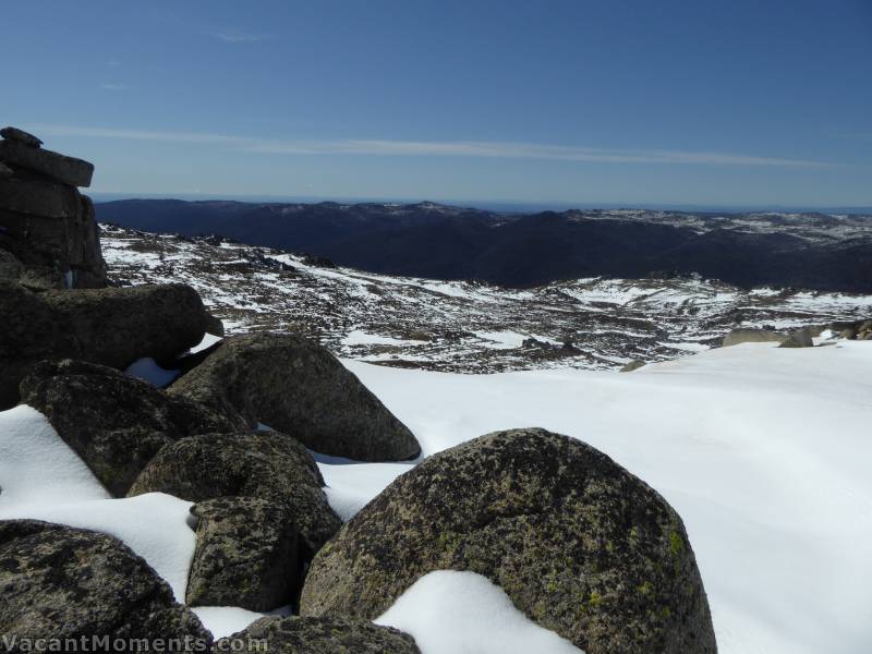 View east towards Eagles Nest from the North Face