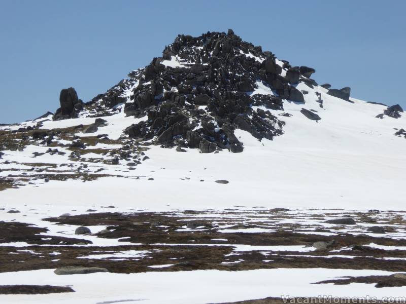 The South face of North Ramshead (new) and why we call it Pyramid